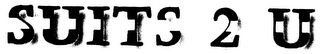 SUITS 2 U logo