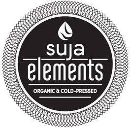 SUJA ELEMENTS ORGANIC & COLD-PRESSED logo