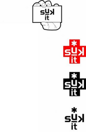 SUK-IT SUK-IT SUK-IT SUK-IT logo