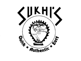 SUKHI'S QUICK AUTHENTIC EASY logo