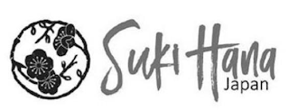 SUKI HANA JAPAN logo
