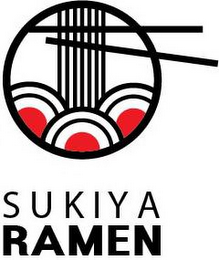 SUKIYA RAMEN logo