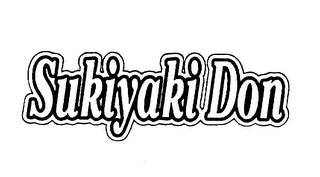 SUKIYAKI DON logo