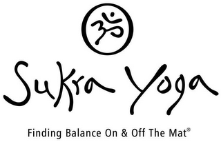 SUKRA YOGA FINDING BALANCE ON & OFF THE MAT logo