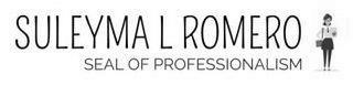 SULEYMA L ROMERO SEAL OF PROFESSIONALISM logo