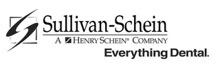 SULLIVAN-SCHEIN A HENRY SCHEIN COMPANY EVERYTHING DENTAL logo