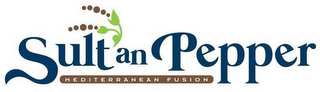 SULT'AN PEPPER MEDITERRANEAN FUSION logo