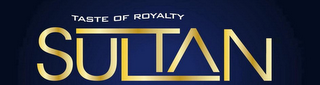 SULTAN TASTE OF ROYALTY logo
