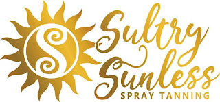 SULTRY SUNLESS SPRAY TANNING S logo