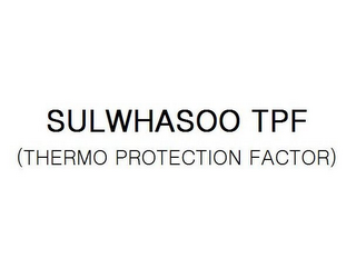 SULWHASOO TPF (THERMO PROTECTION FACTOR) logo