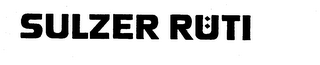 SULZER RUTI logo