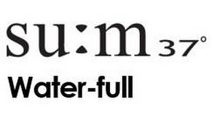 SU:M 37 WATER-FULL logo