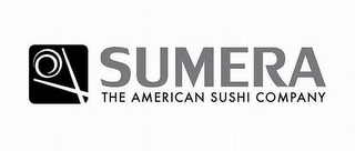 SUMERA THE AMERICAN SUSHI COMPANY logo
