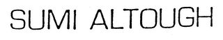 SUMI ALTOUGH logo