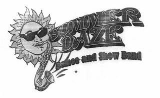 SUMMER DAZE DANCE AND SHOW BAND logo
