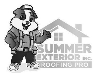 SUMMER EXTERIOR INC. ROOFING PRO logo