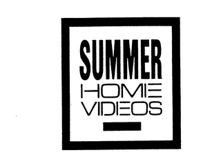 SUMMER HOME VIDEOS logo