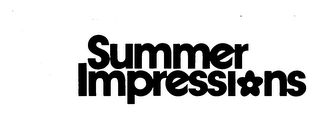 SUMMER IMPRESSIONS logo