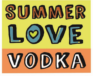 SUMMER LOVE VODKA logo