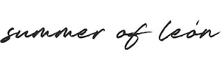 SUMMER OF LEÓN logo