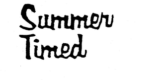 SUMMER TIMED logo