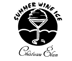 SUMMER WINE ICE CHATEAU ELAN logo