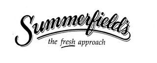 SUMMERFIELD'S THE FRESH APPROACH logo