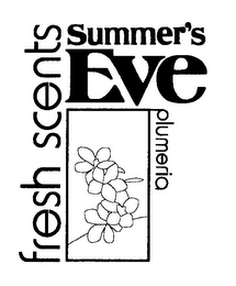 SUMMER'S EVE FRESH SCENTS PLUMERIA logo