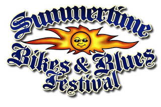 SUMMERTIME BIKES & BLUES FESTIVAL logo