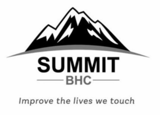 SUMMIT BHC IMPROVE THE LIVES WE TOUCH logo