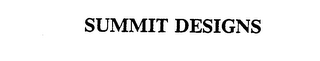 SUMMIT DESIGNS logo