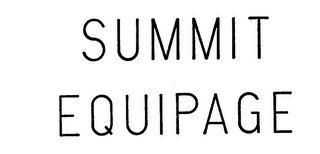 SUMMIT EQUIPAGE logo