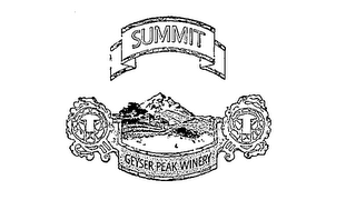 SUMMIT GEYSER PEAK WINERY logo