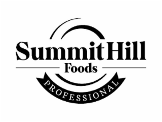 SUMMIT HILL FOODS PROFESSIONAL logo