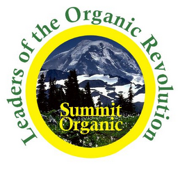 SUMMIT ORGANIC LEADERS OF THE ORGANIC REVOLUTION logo