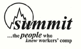 SUMMIT ...THE PEOPLE WHO KNOW WORKERS' COMP logo