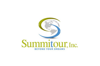 SUMMITOUR INC. BEYOND YOUR DREAMS logo