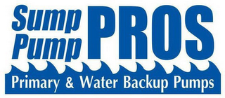 SUMP PUMP PROS PRIMARY & WATER BACKUP PUMPS logo