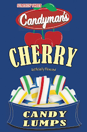 SUMTHIN' SWEET CANDYMAN'S CHERRY ARTIFICIALLY FLAVORED CANDY LUMPS logo
