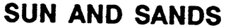 SUN AND SANDS logo