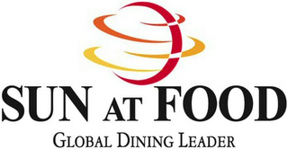 SUN AT FOOD GLOBAL DINING LEADER logo
