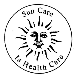 SUN CARE IS HEALTH CARE logo