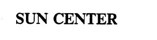 SUN CENTER logo