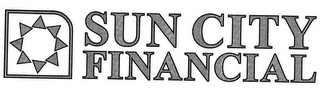 SUN CITY FINANCIAL logo