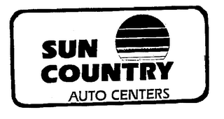 SUN COUNTRY AUTO CENTERS logo