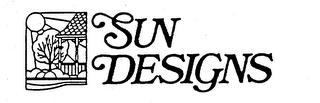 SUN DESIGNS logo