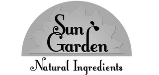 SUN GARDEN NATURAL INGREDIENTS logo