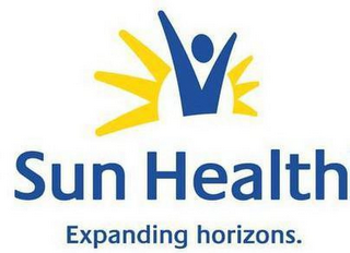 SUN HEALTH EXPANDING HORIZONS. logo