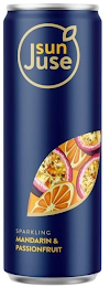 SUN JUSE SPARKLING MANDARIN & PASSIONFRUIT logo