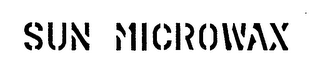 SUN MICROWAX logo